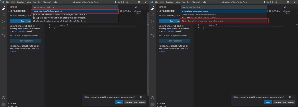 terminal-configure-default-build-task